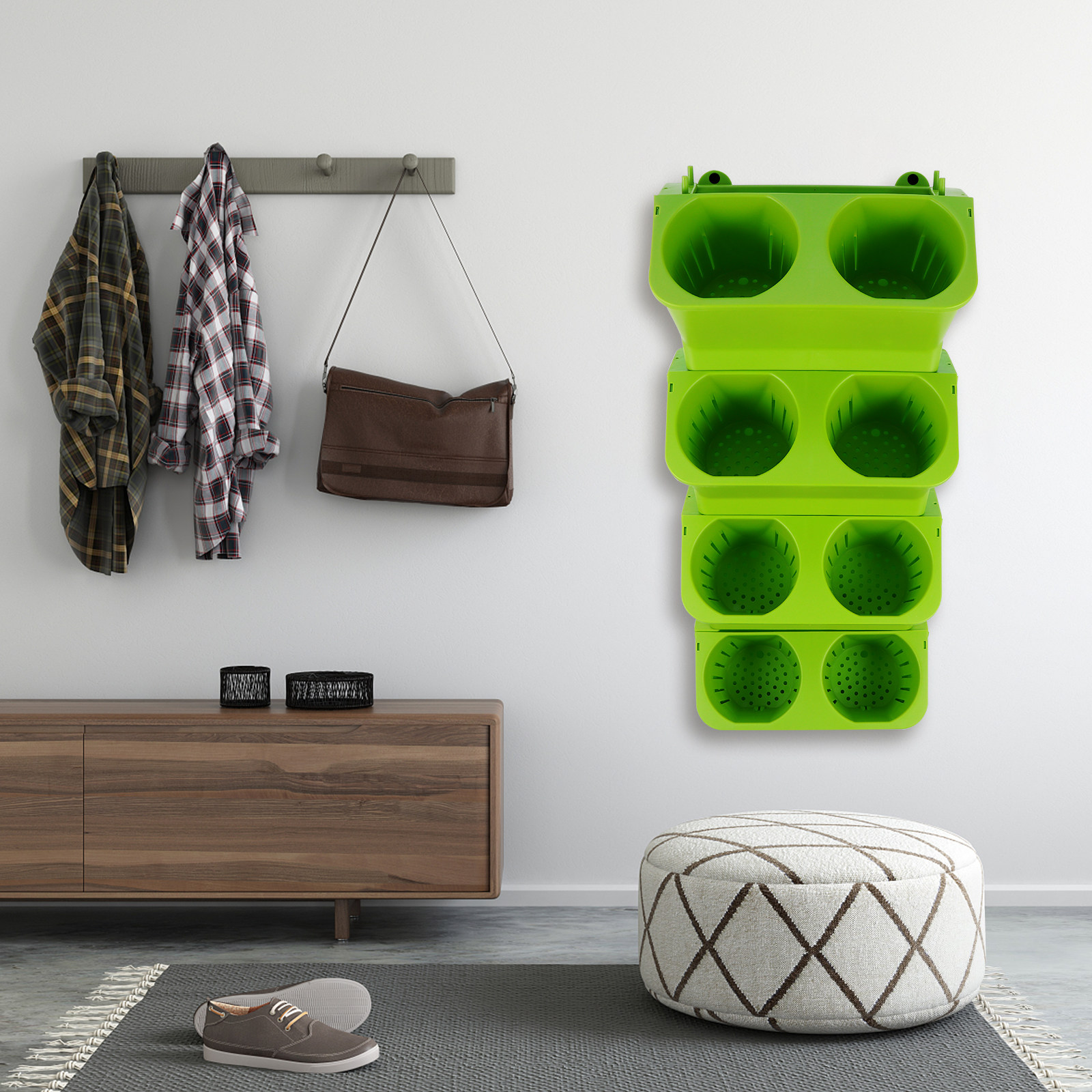 Vertical Planter - Set di 4 Fioriere Verticali da