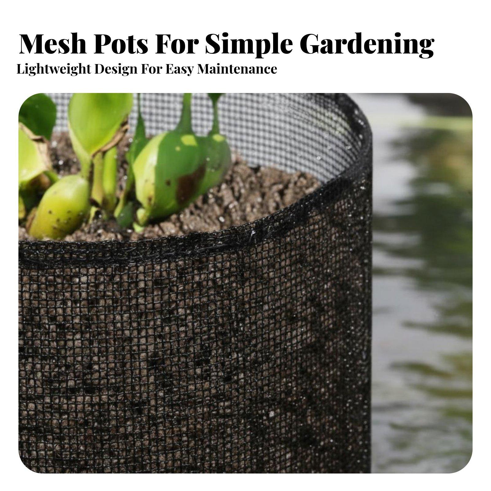 Grow Bag - Set di 4 Vasi per Piante