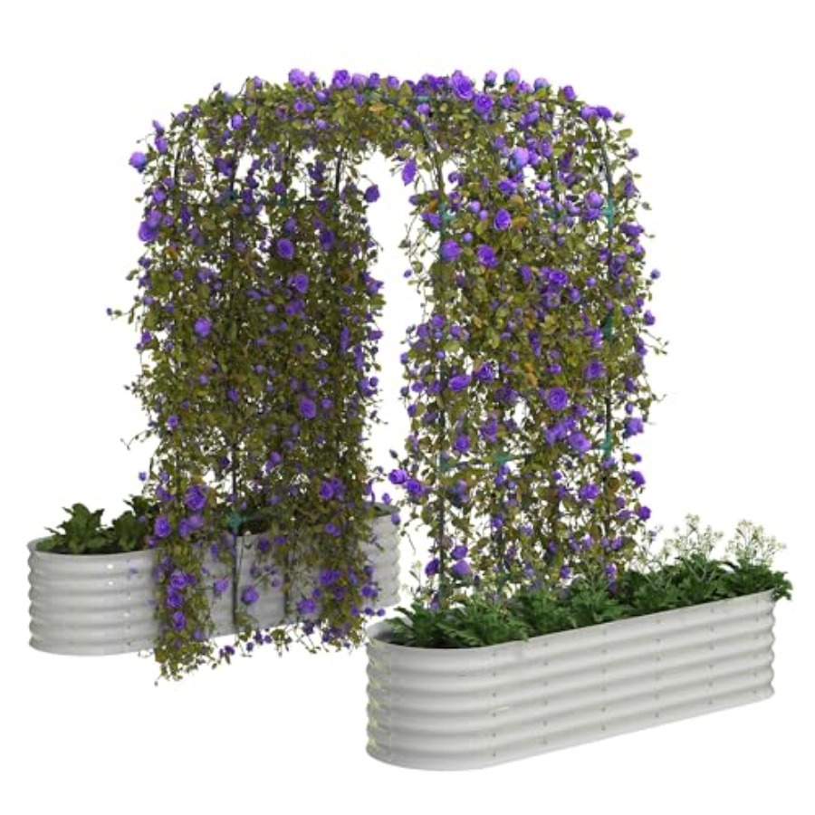 Raised Garden Bed - Aiuola rialzata in acciaio zincato con
