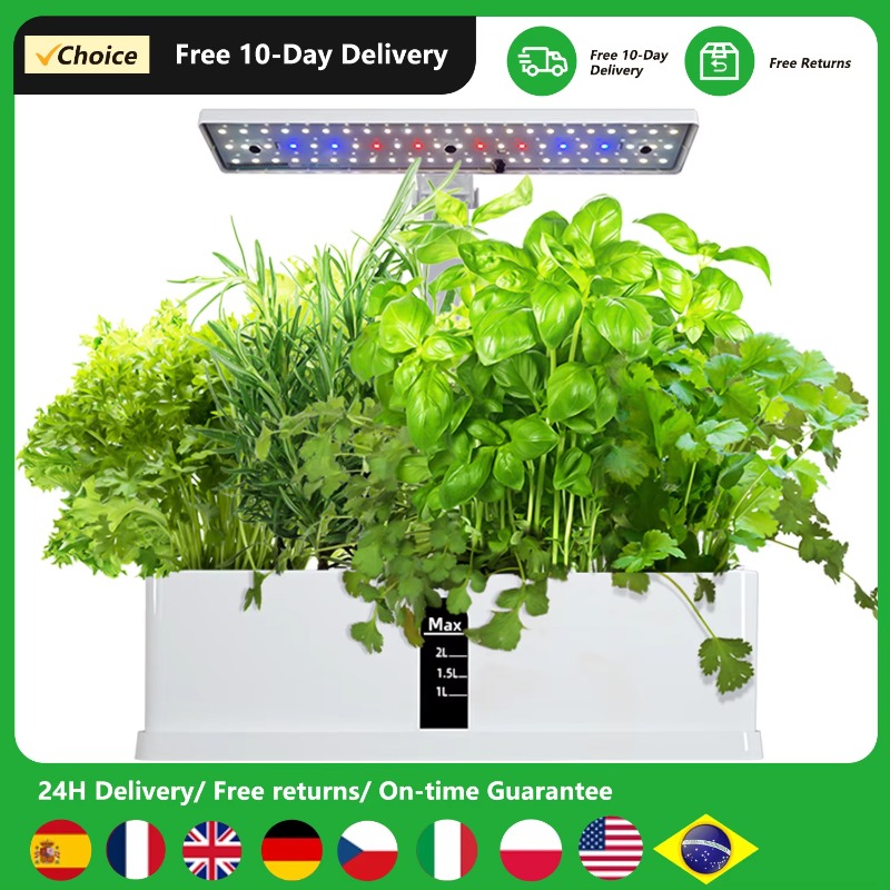 Grow Light Led - Sistema di Coltivazione Idroponica Intelligente a