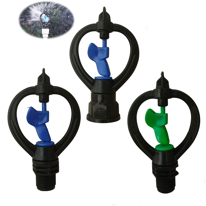 Trowel Garden Tools - Irrigatore Rotante da Giardino con Filettatura