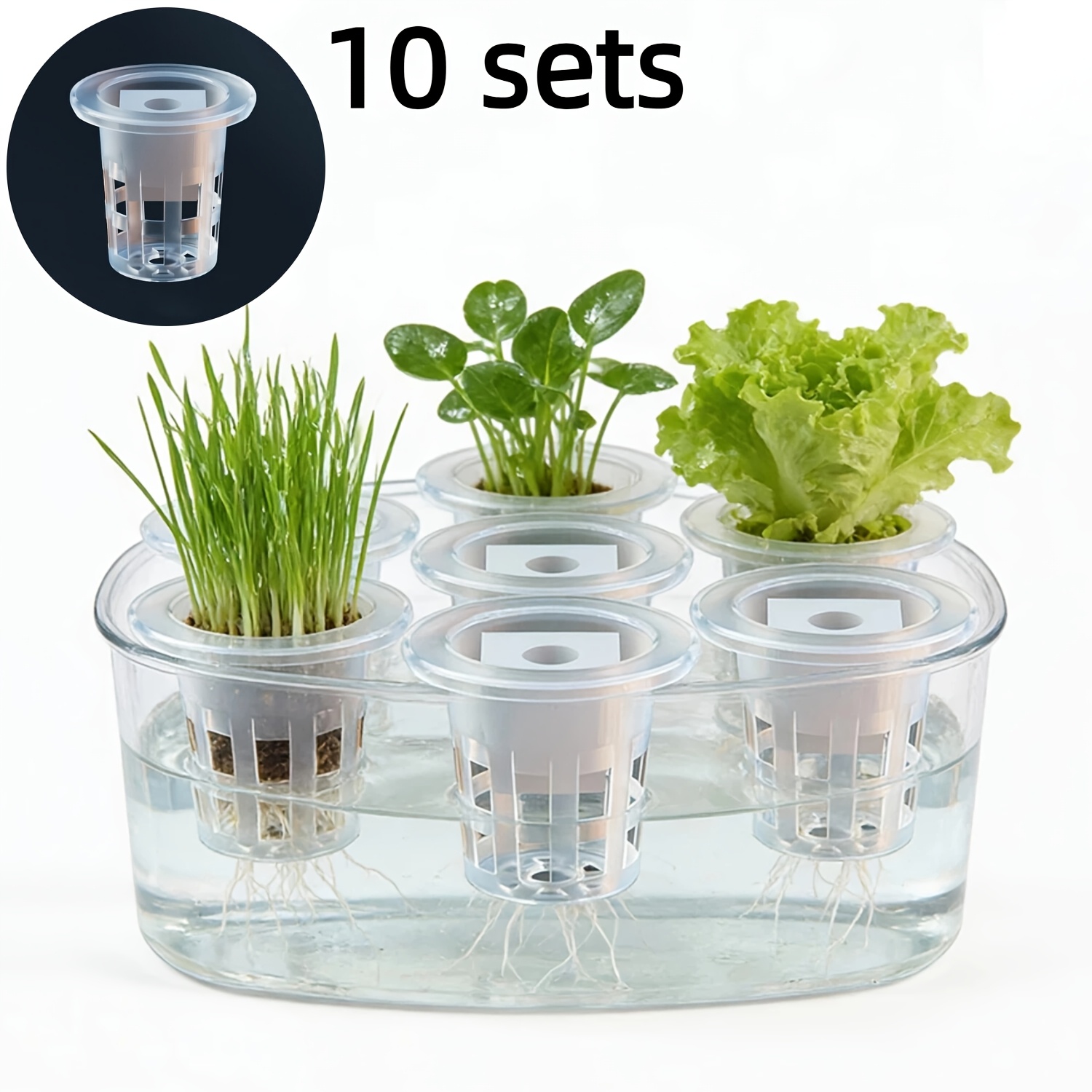Seed Starter Tray - Set di 10 cestini per piantine