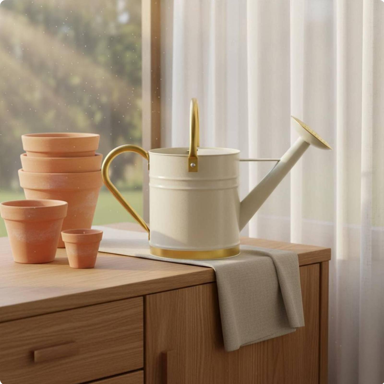 Watering Can - Annaffiatoio con beccuccio lungo, annaffiatoio in