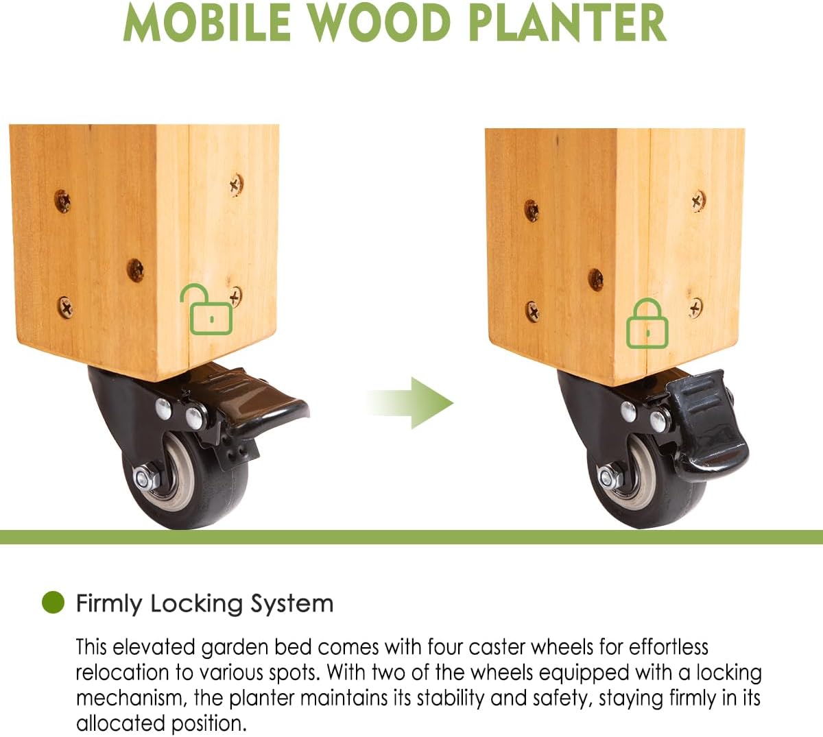 Fioriera Rialzata Mobile in Le - Raised Garden Bed recensione e prezzo