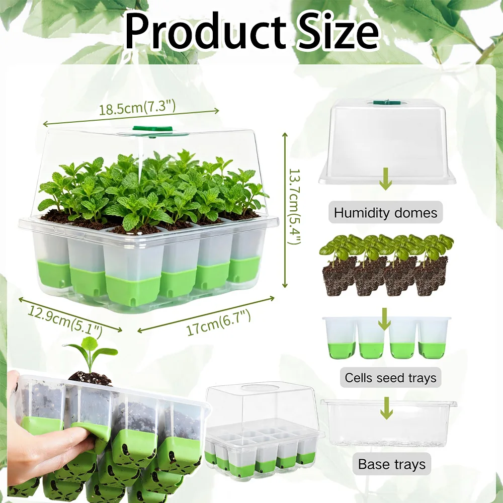 Vassoio per la coltivazione di - Seed Starter Tray recensione e prezzo