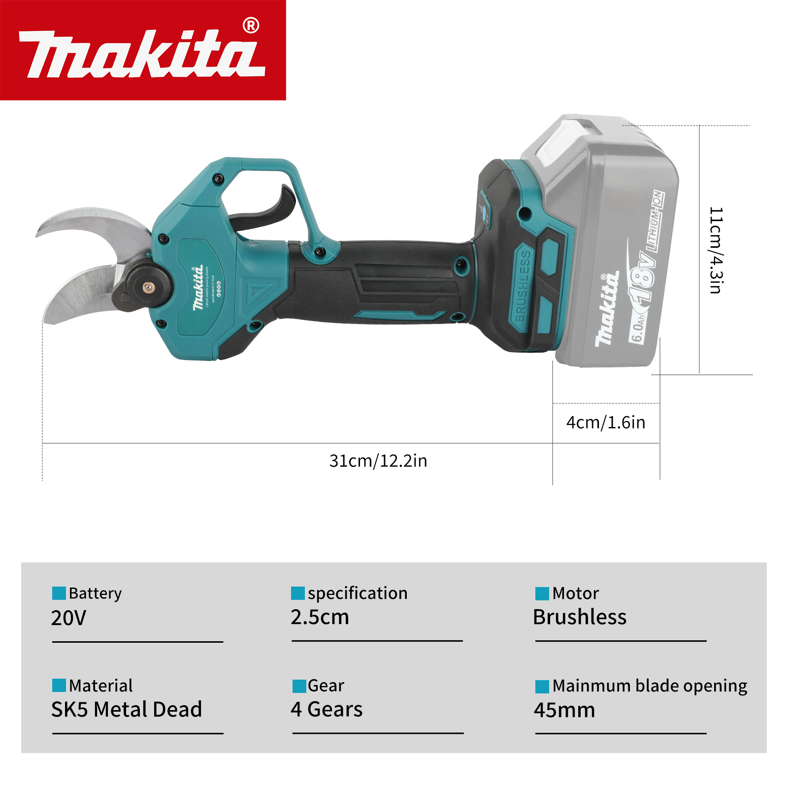 Forbici da Potatura Elettriche - Pruning Shears recensione e prezzo