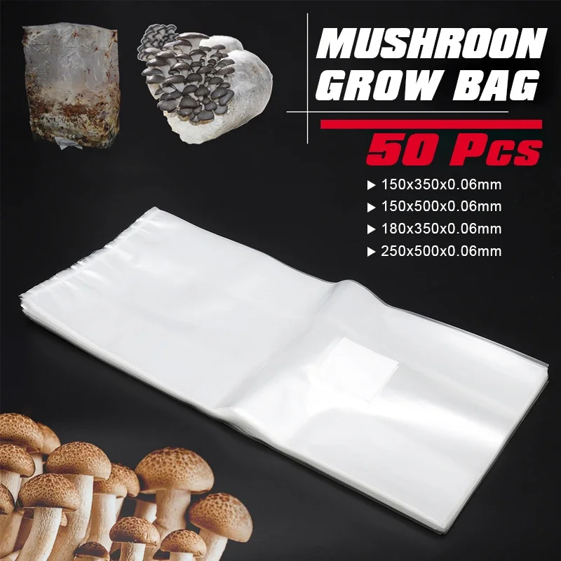 50 pezzi di funghi in PVC Grow - Grow Bag recensione e prezzo