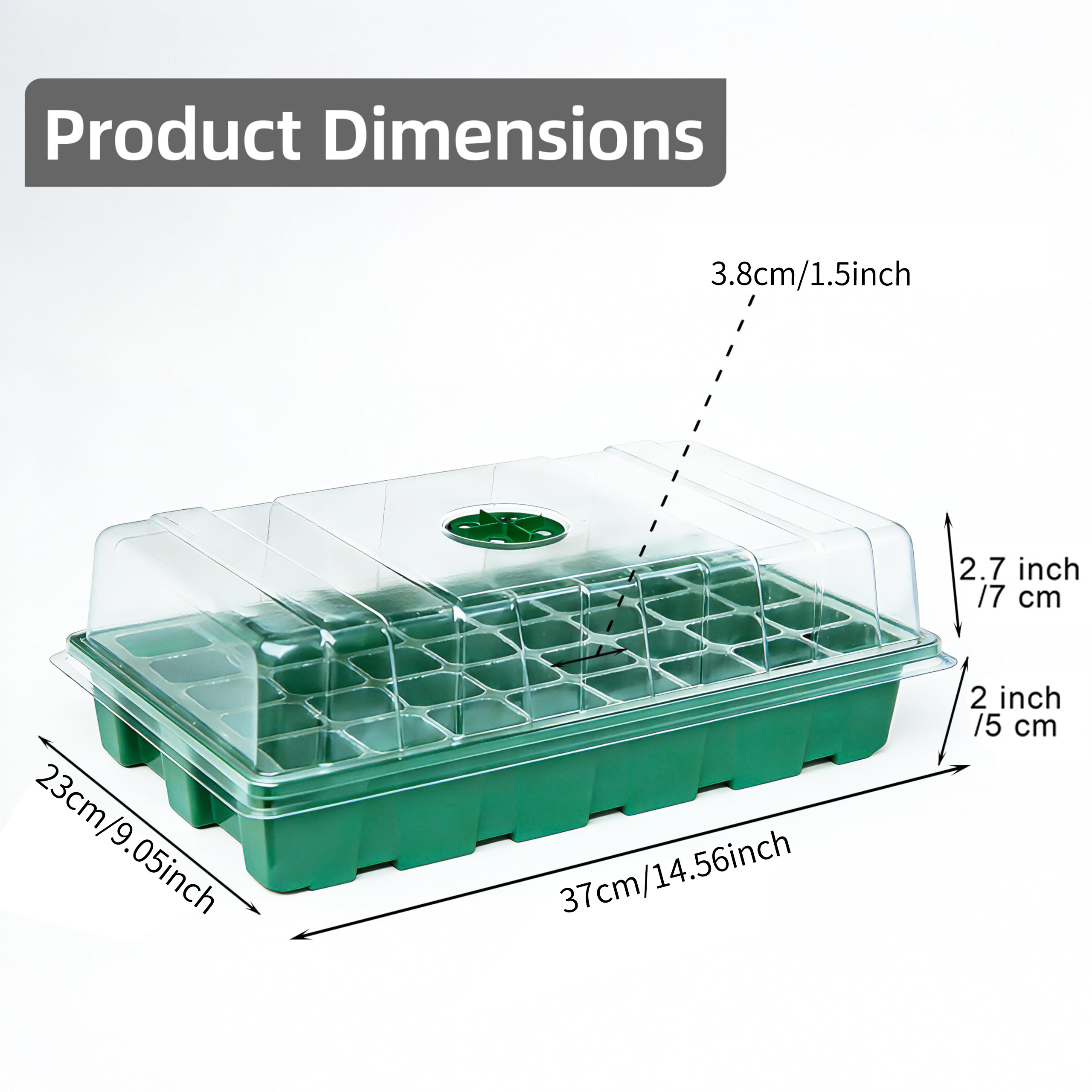Serra con copertura trasparent - Seed Starter Tray recensione e prezzo