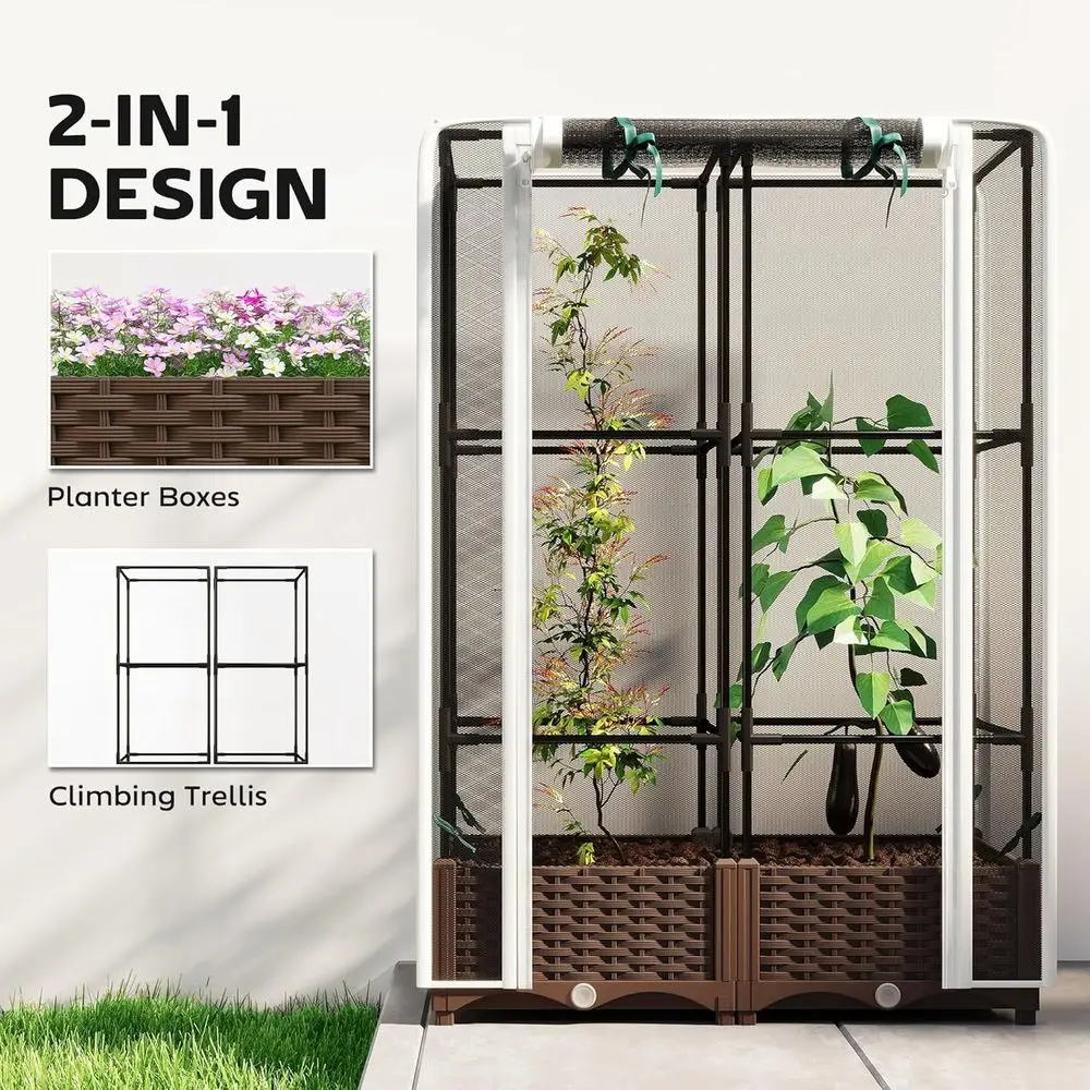 Fioriera rialzata con tralicci - Self Watering Planter recensione e prezzo