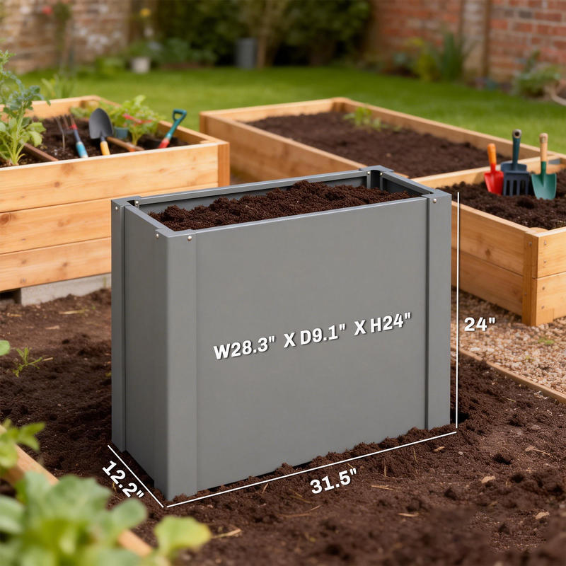 Outsunny Fioriera Rialzata Zin - Raised Garden Bed recensione e prezzo