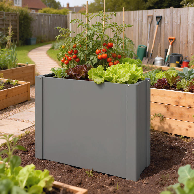 Outsunny Fioriera Rialzata Zin - Raised Garden Bed recensione e prezzo