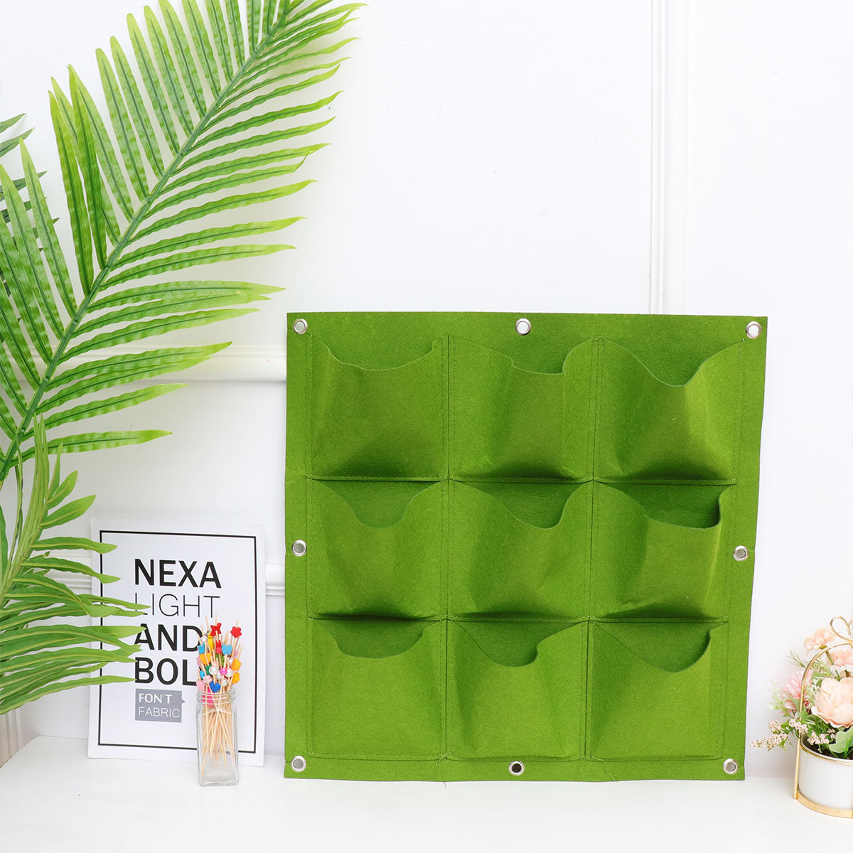 Borsa per Piante da Parete a 9 - Indoor Herb Garden recensione e prezzo