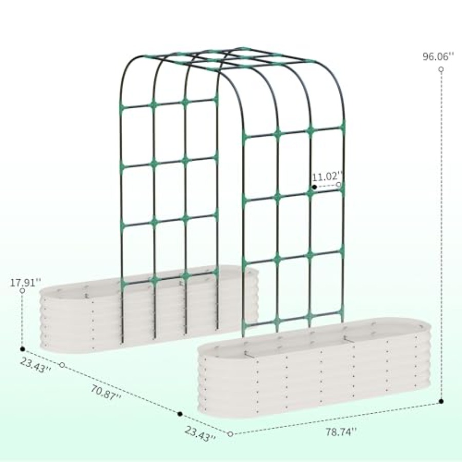 Aiuola rialzata in acciaio zin - Raised Garden Bed recensione e prezzo