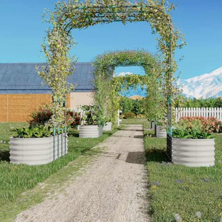 Fioriera Rialzata Zincata Alta - Vertical Planter recensione e prezzo