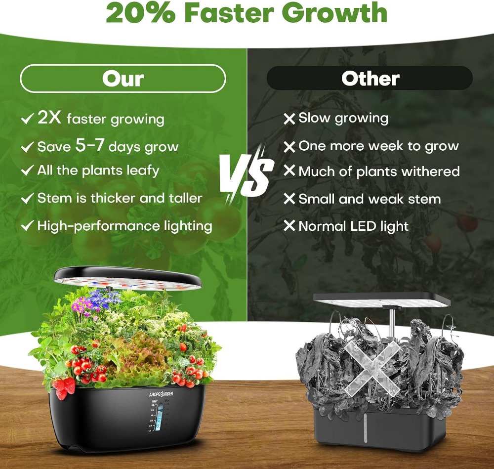 Giardino Idroponico a 12 Scomp - Indoor Herb Garden recensione e prezzo