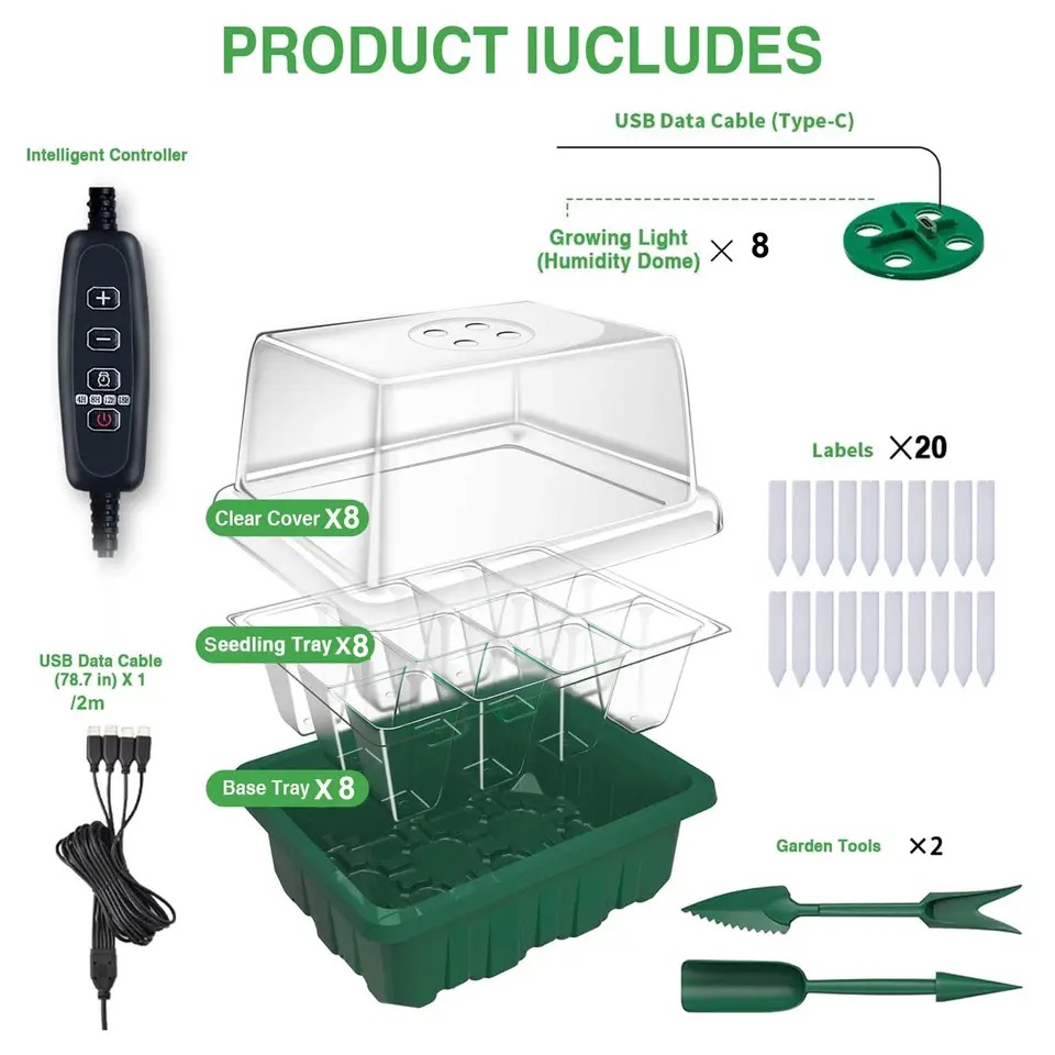 KEBINCPLED Lampada LED per Col - Seed Starter Tray recensione e prezzo