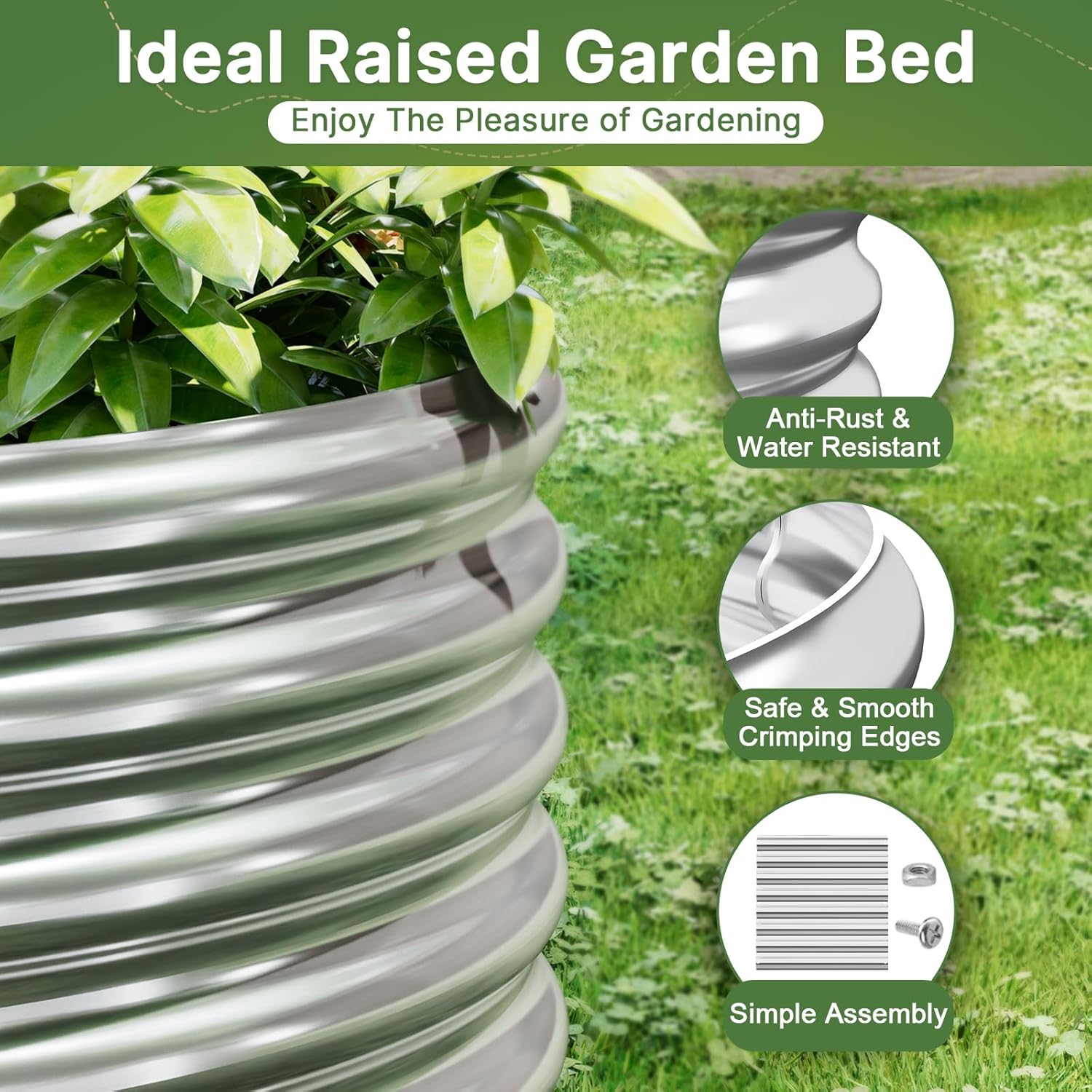 Giardinaggio all'Aperto con 2  - Raised Garden Bed recensione e prezzo