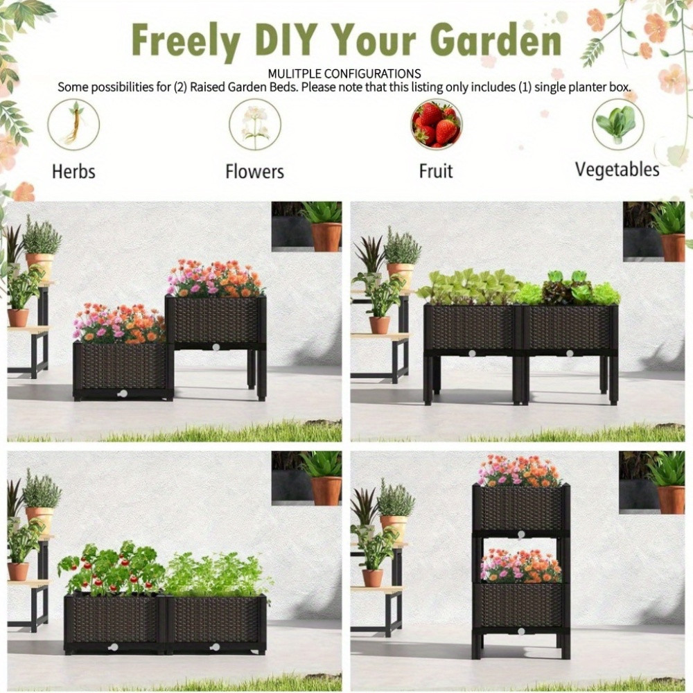Fioriera Rialzata da Giardino, - Self Watering Planter recensione e prezzo