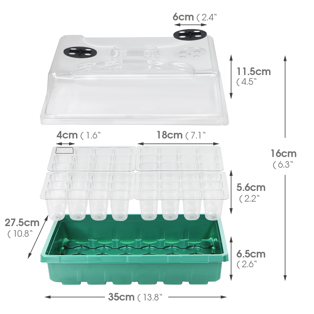 Scatola per piantine invernali - Seed Starter Tray recensione e prezzo